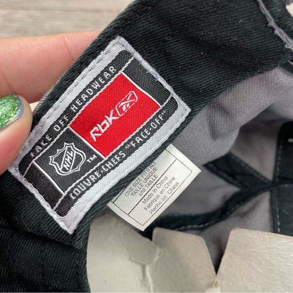 Exclusive Rare HTF Reebok Hat Conference Champions 2008 Stanley Cup NWT Gray - Picture 5 of 8